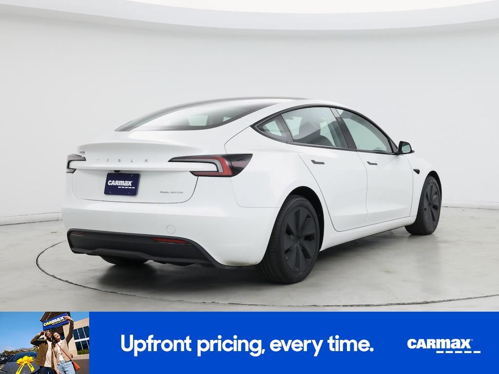 used 2024 Tesla Model 3 car, priced at $37,998