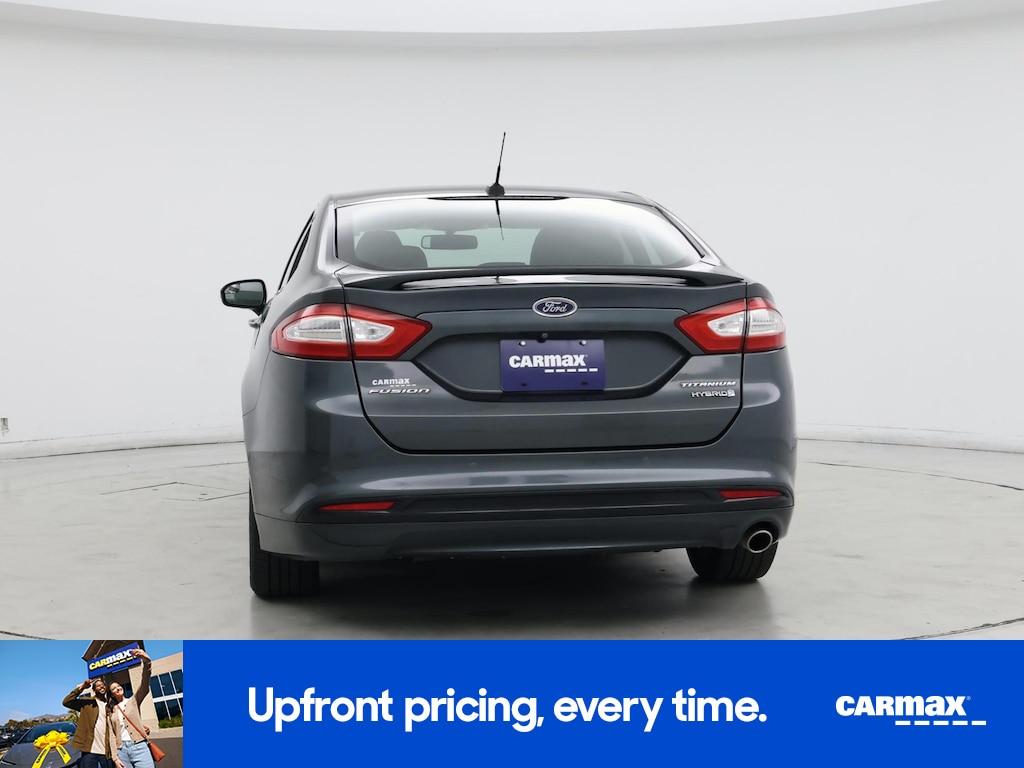 used 2015 Ford Fusion Hybrid car, priced at $14,998