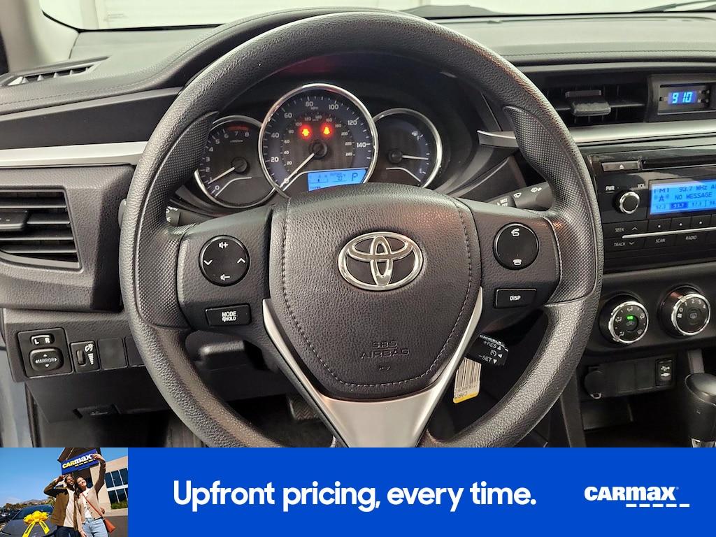 used 2015 Toyota Corolla car, priced at $15,998