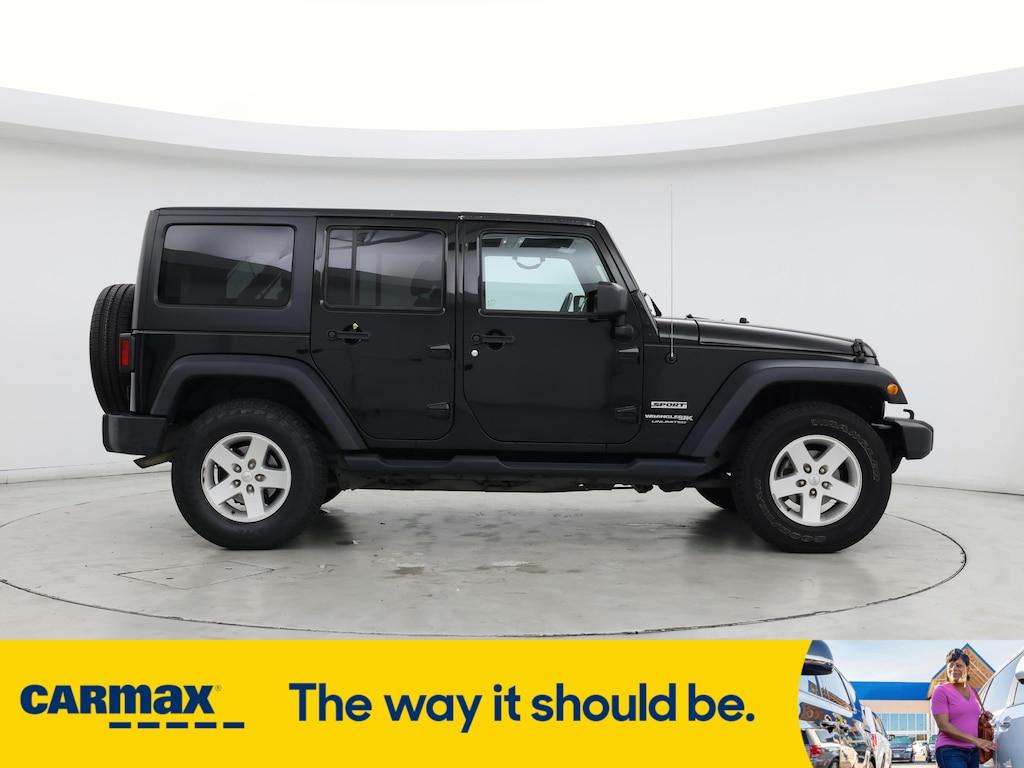 used 2018 Jeep Wrangler car, priced at $25,998