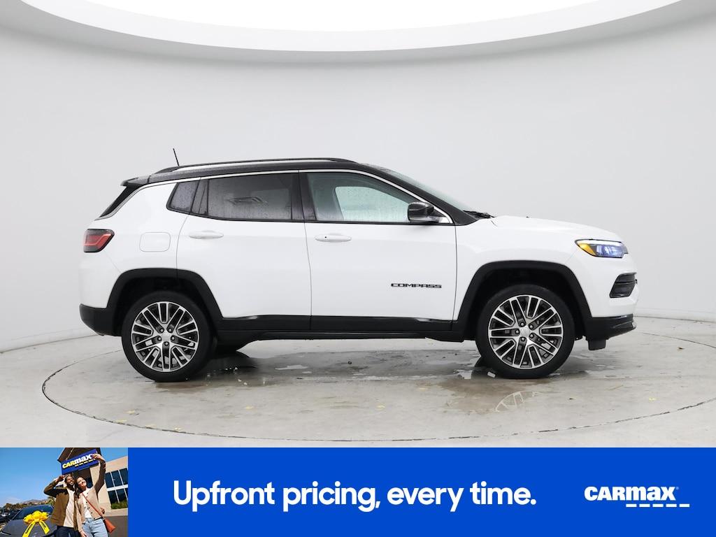 used 2022 Jeep Compass car, priced at $25,998