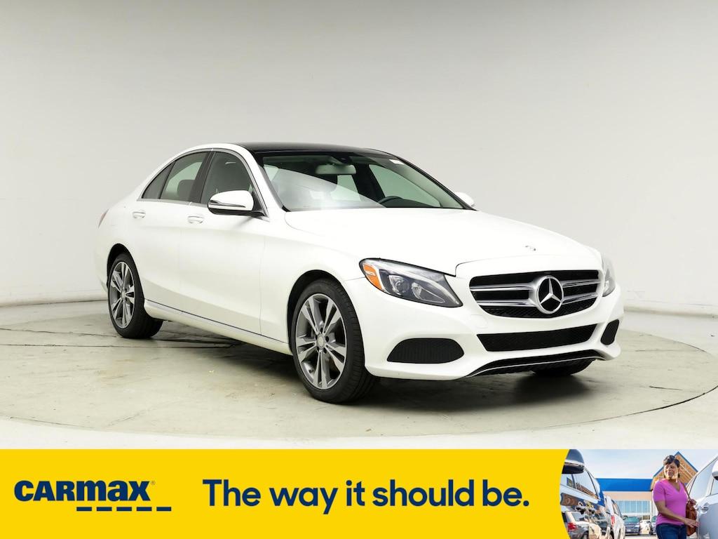 used 2017 Mercedes-Benz C-Class car, priced at $18,998