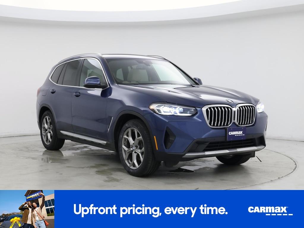 used 2022 BMW X3 car, priced at $34,998