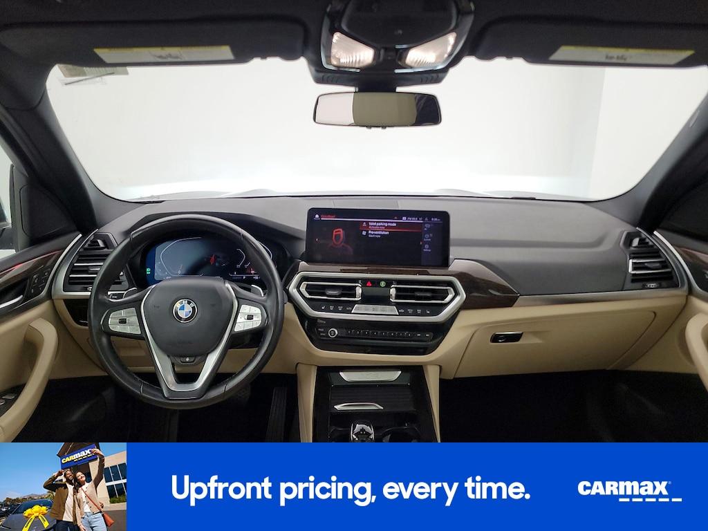 used 2022 BMW X3 car, priced at $34,998