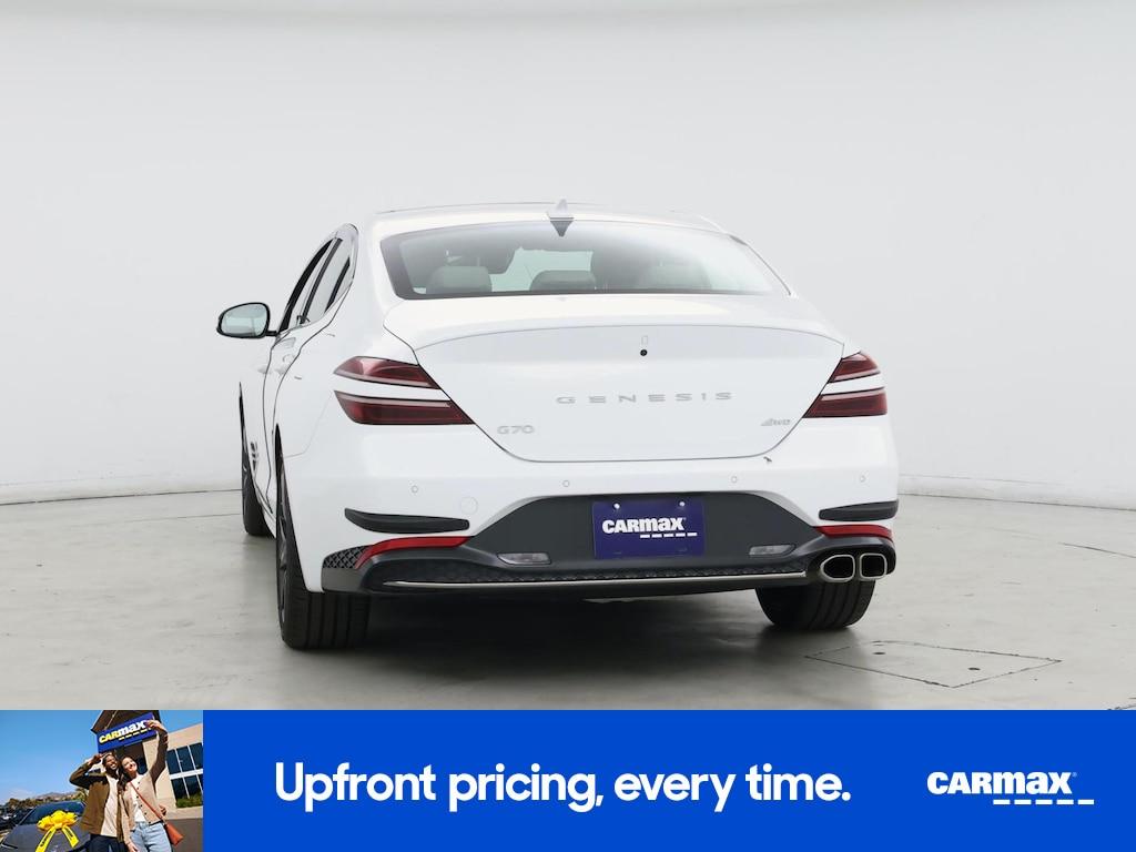 used 2023 Genesis G70 car, priced at $32,998