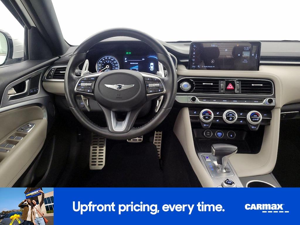 used 2023 Genesis G70 car, priced at $32,998