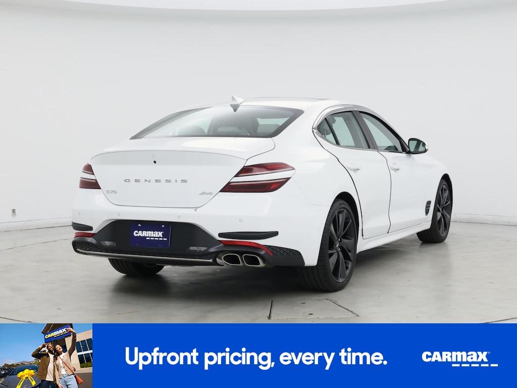 used 2023 Genesis G70 car, priced at $32,998