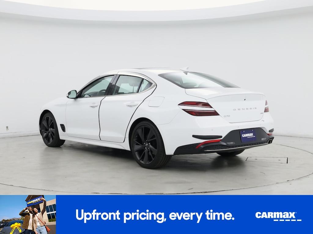 used 2023 Genesis G70 car, priced at $32,998