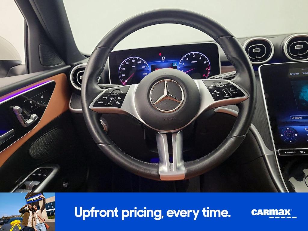 used 2024 Mercedes-Benz C-Class car, priced at $38,998