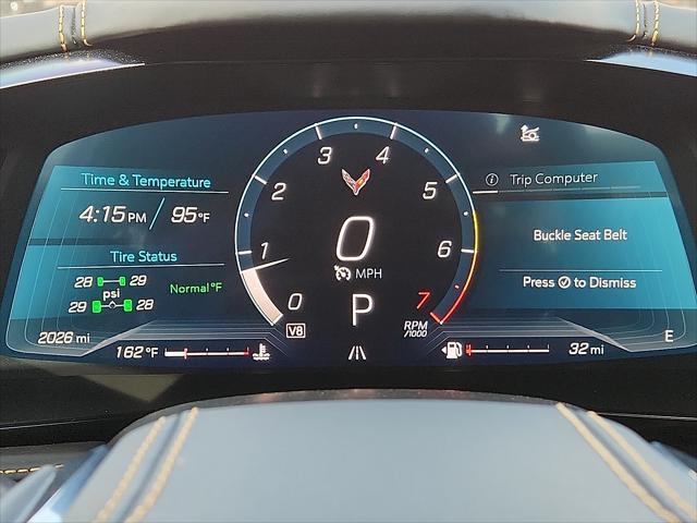 used 2024 Chevrolet Corvette car, priced at $83,998