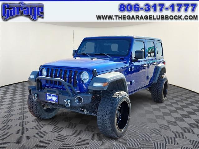 used 2018 Jeep Wrangler Unlimited car, priced at $25,998