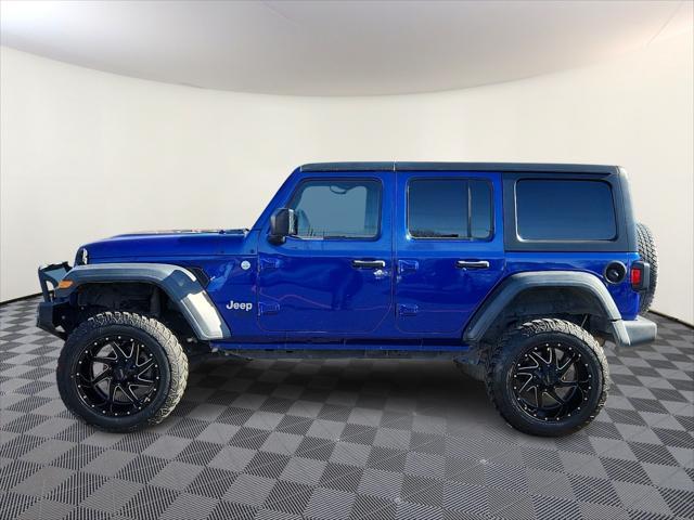 used 2018 Jeep Wrangler Unlimited car, priced at $25,998