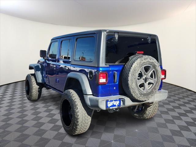 used 2018 Jeep Wrangler Unlimited car, priced at $25,998