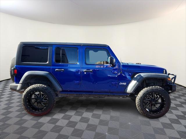 used 2018 Jeep Wrangler Unlimited car, priced at $25,998