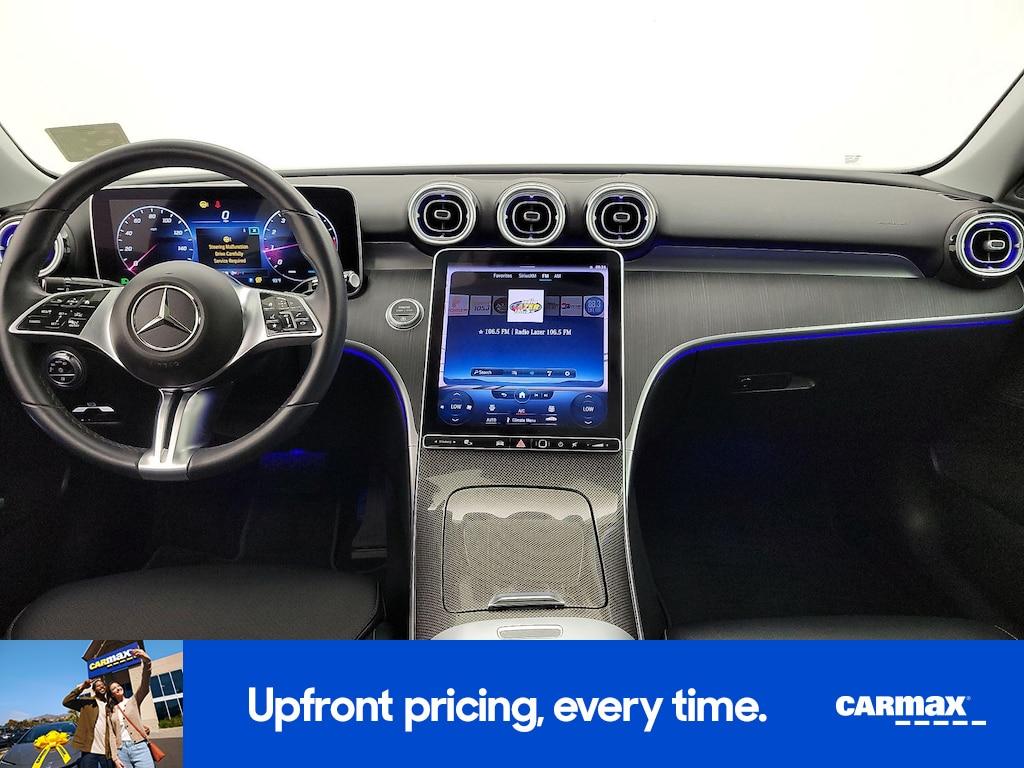used 2023 Mercedes-Benz C-Class car, priced at $33,998