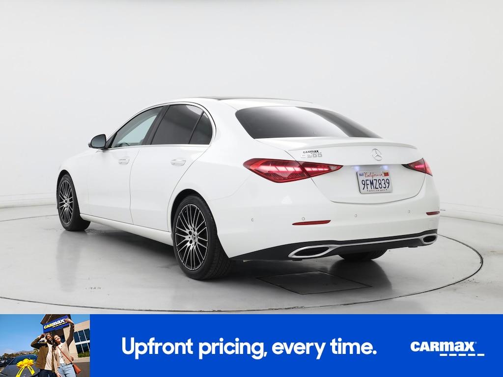 used 2023 Mercedes-Benz C-Class car, priced at $33,998