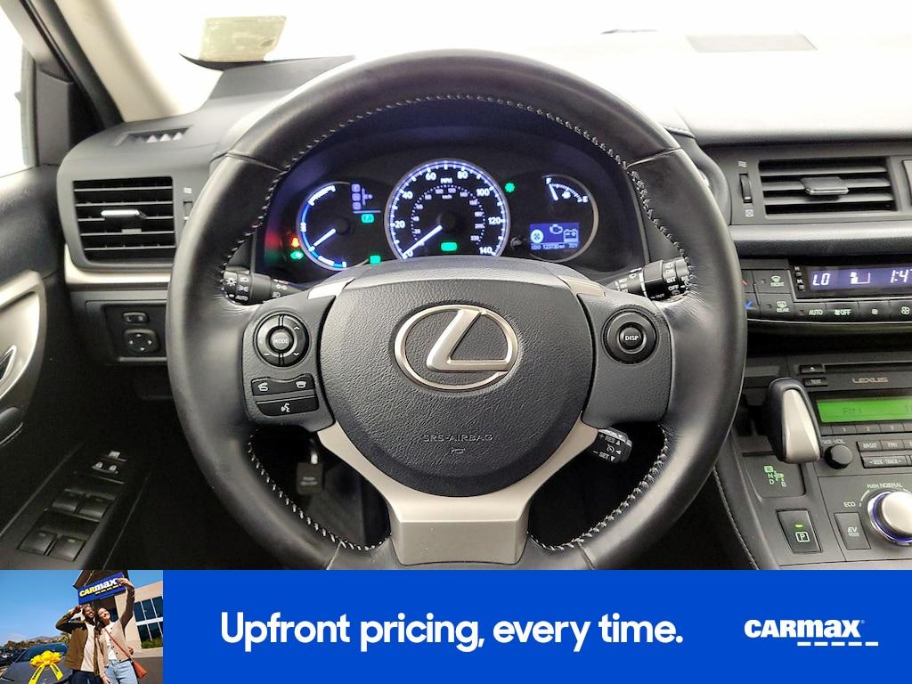 used 2015 Lexus CT 200h car, priced at $14,998