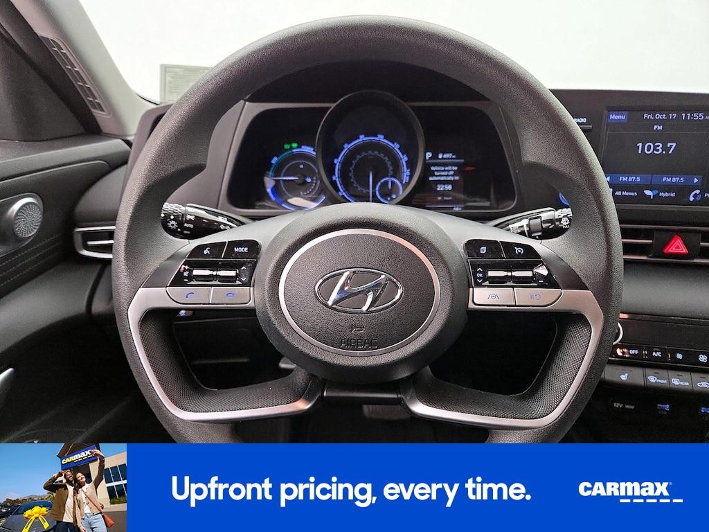 used 2023 Hyundai ELANTRA HEV car, priced at $21,998