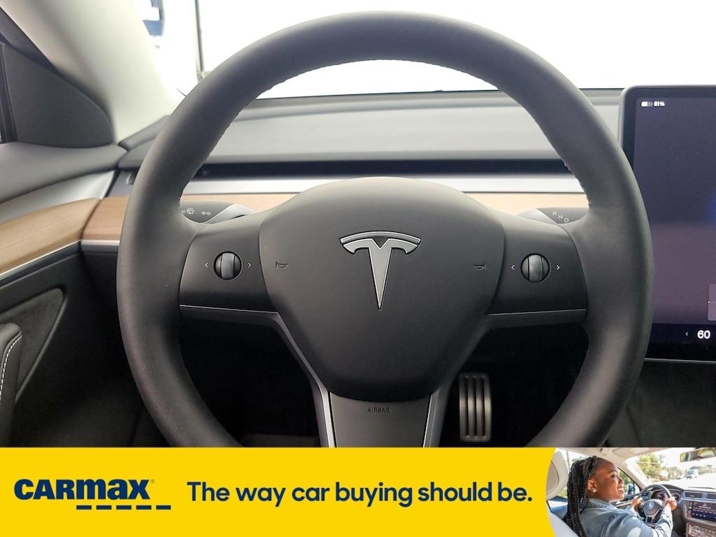 used 2023 Tesla Model 3 car, priced at $34,998