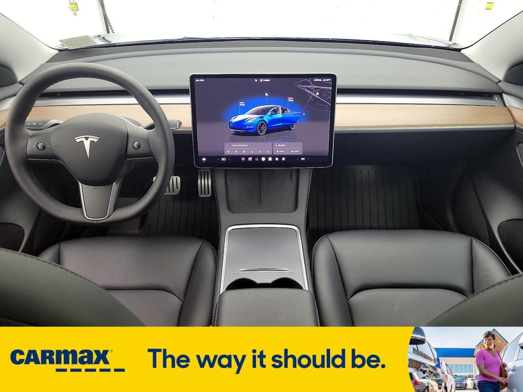 used 2023 Tesla Model 3 car, priced at $34,998