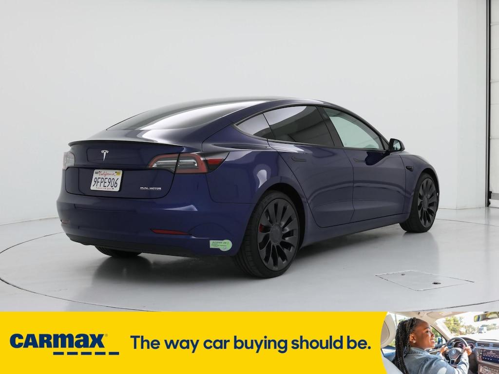 used 2023 Tesla Model 3 car, priced at $34,998