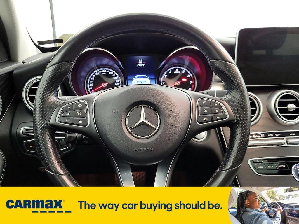 used 2015 Mercedes-Benz C-Class car, priced at $17,998