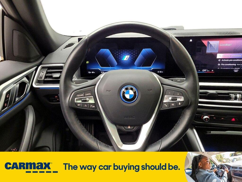 used 2023 BMW i4 Gran Coupe car, priced at $38,998