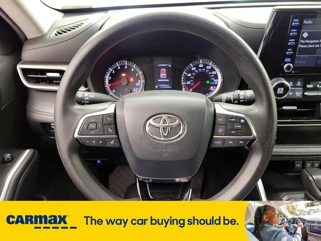 used 2020 Toyota Highlander car, priced at $21,998