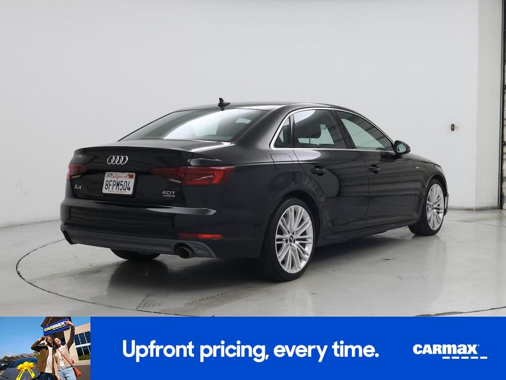 used 2018 Audi A4 car, priced at $18,998