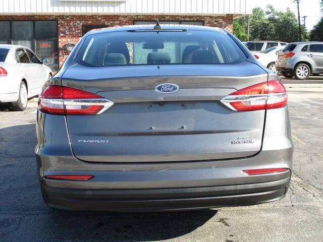 used 2019 Ford Fusion Hybrid car, priced at $10,995