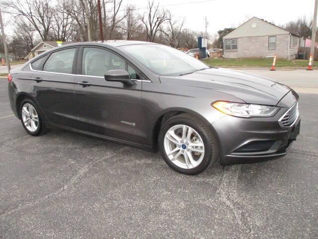 used 2018 Ford Fusion Hybrid car, priced at $10,000