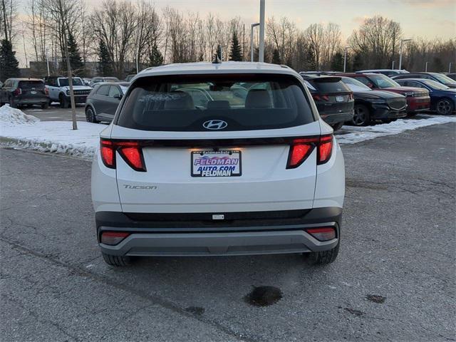 new 2025 Hyundai Tucson car, priced at $29,155