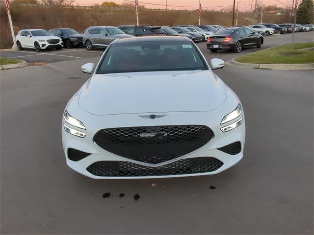 new 2025 Genesis G70 car, priced at $59,055