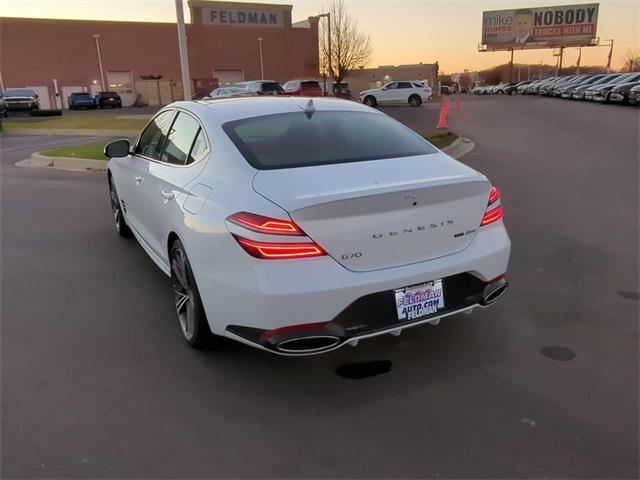 new 2025 Genesis G70 car, priced at $59,055