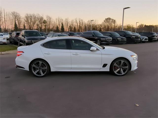 new 2025 Genesis G70 car, priced at $59,055