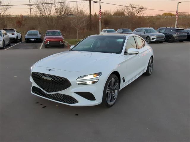 new 2025 Genesis G70 car, priced at $59,055