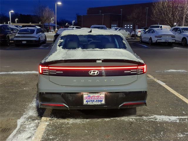 new 2025 Hyundai Sonata Hybrid car, priced at $38,390