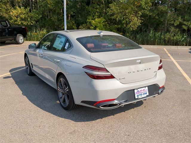 new 2025 Genesis G70 car, priced at $50,150