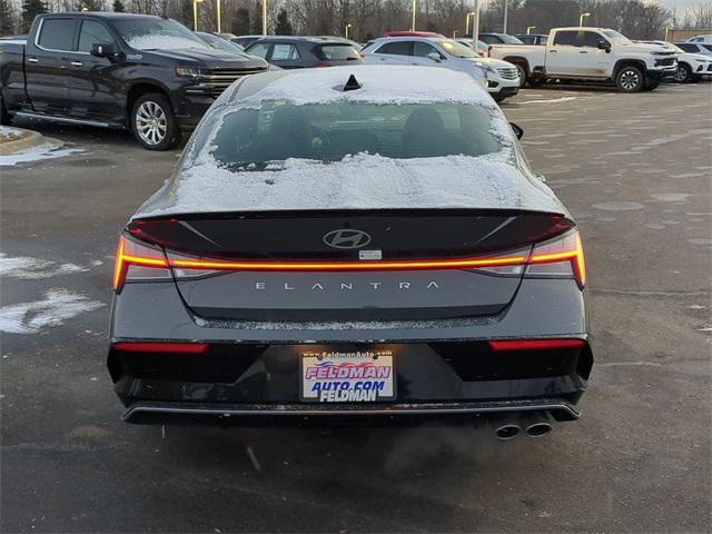 new 2025 Hyundai Elantra car, priced at $29,120