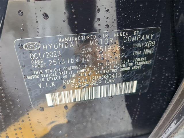 new 2023 Hyundai Sonata Hybrid car, priced at $31,385