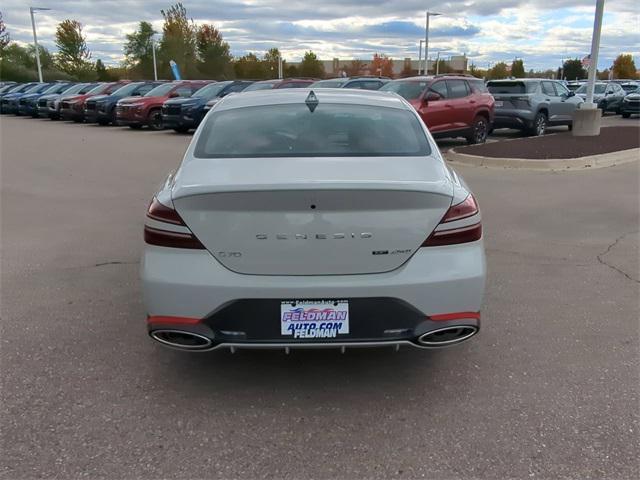 new 2025 Genesis G70 car, priced at $58,625