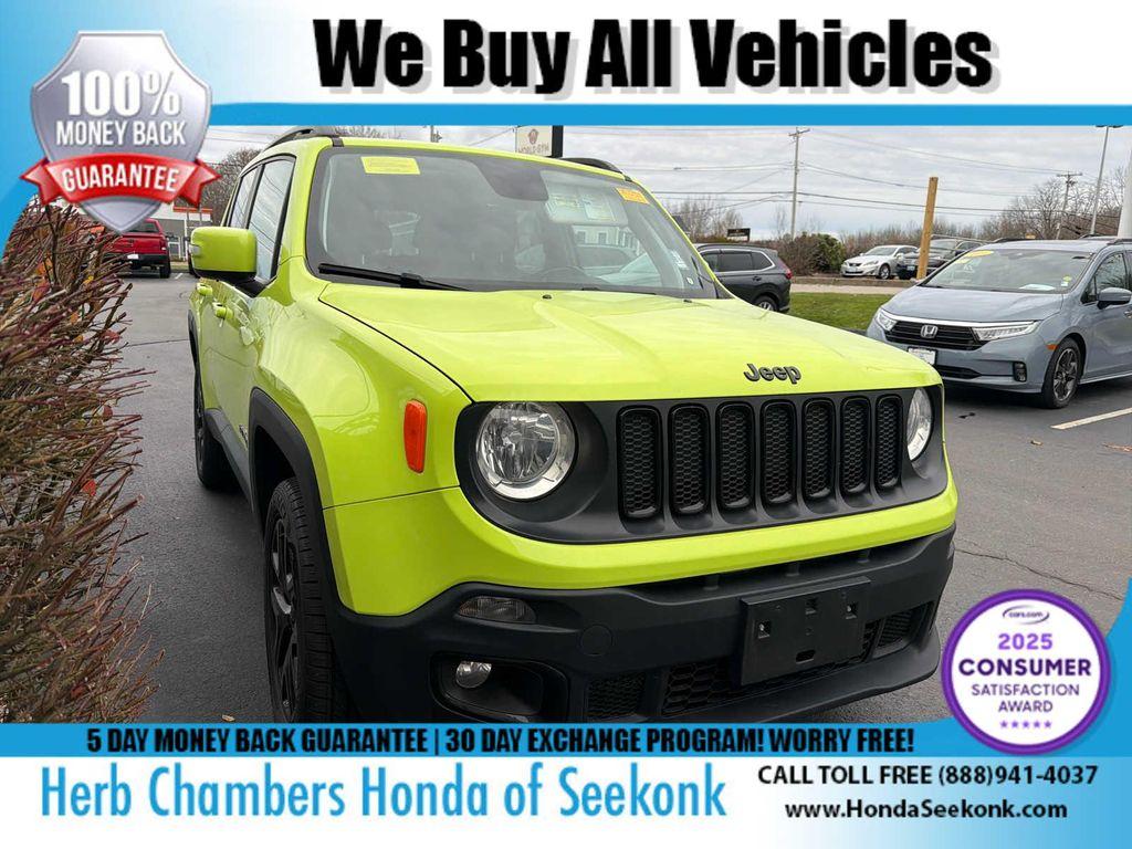 used 2018 Jeep Renegade car, priced at $12,348
