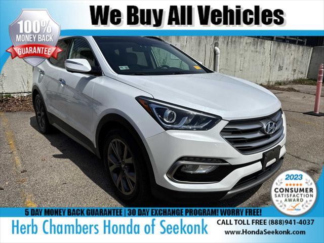 used 2018 Hyundai Santa Fe Sport car, priced at $21,588