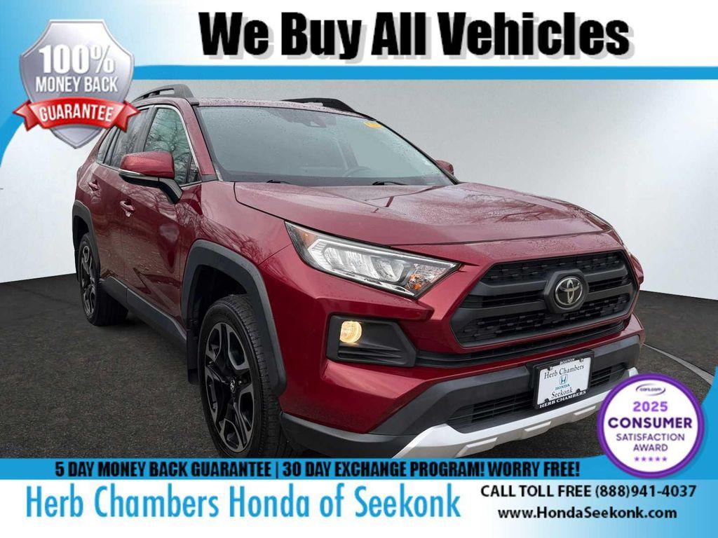 used 2019 Toyota RAV4 car, priced at $25,288