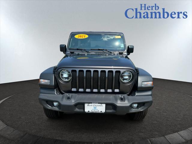 used 2021 Jeep Wrangler Unlimited car, priced at $29,988