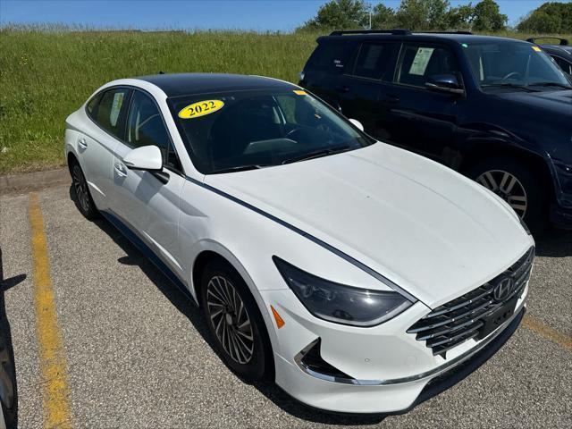 used 2022 Hyundai Sonata Hybrid car, priced at $24,788
