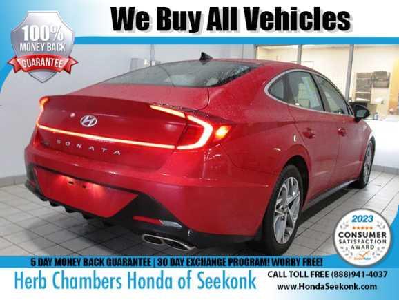 used 2021 Hyundai Sonata car, priced at $21,788