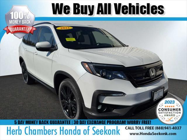 used 2022 Honda Pilot car, priced at $33,968