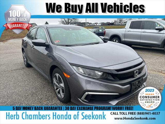 used 2021 Honda Civic car, priced at $20,589