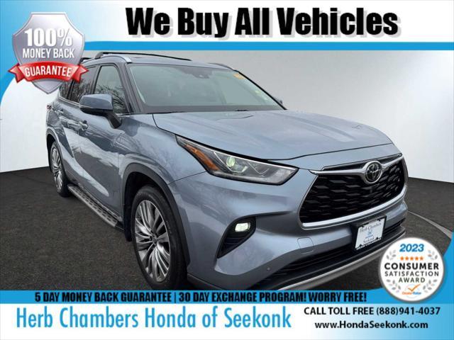 used 2021 Toyota Highlander car, priced at $35,968